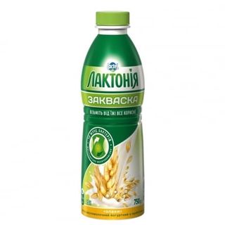 Закваска 0,75 кг Лактонія Злаки з пребіотиком лактулози 1,5% 