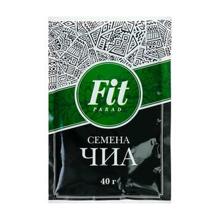 Семена Чиа Fit Parad Саше 40 Г