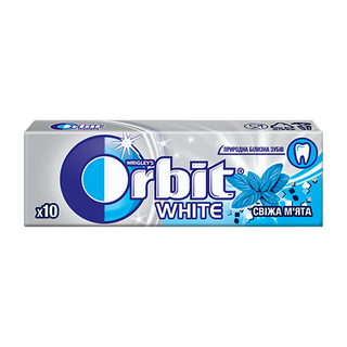 Жув/г Orbit освіжаюча мята 14г
