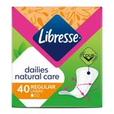Прокладки Жіночі Гігієнічні Libresse Natural Care Pantyliners Normal №40