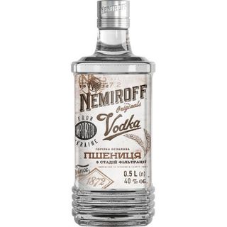 Горілка Неміроф 0,5 л Пшениця українська відбірна