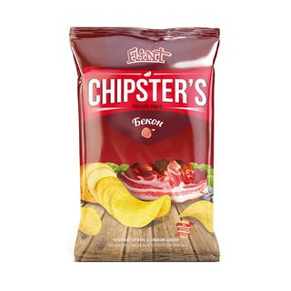 ჩიფსი / ჩიფსტერს / ბეკონი / 130გრ