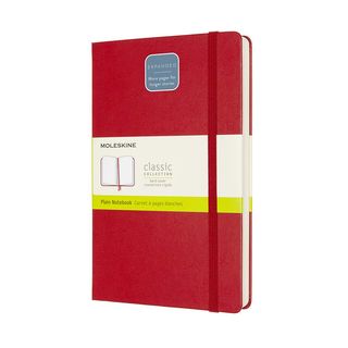 Записник Moleskine Classic Expanded Середній / Нелінований Червоний