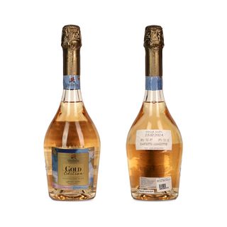 Dugladze Sparkling White Semi Dry Gold Tsitska Mtsvane Rkatsiteli დუგლაძე ცქრიალა თეთრი ნ/მ გოლდი (ციცქა, მწვანე, რქაწითელი)