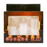 Набір світлодіодних свічок арт.24LO040 3 шт