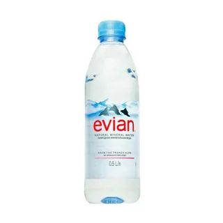 Evian 0.5л вода мінеральна негазована