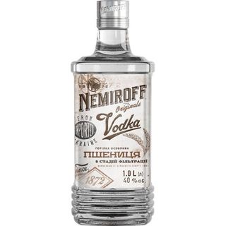 Горілка Неміроф 1 л Пшениця українська відбірна