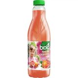 Нектар Biola рожевий грейпфрут яблуко аронія 1 л