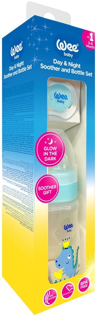 ვიი ბეიბი ნაკრები 5631 დღე&ღამე ბოთლი და მატყუარა