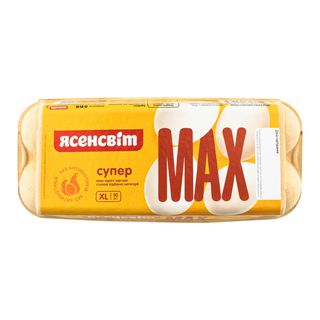 Яйце куряче SV \"Super Max\" в карт.упаковці (10 шт) Ясенсвіт