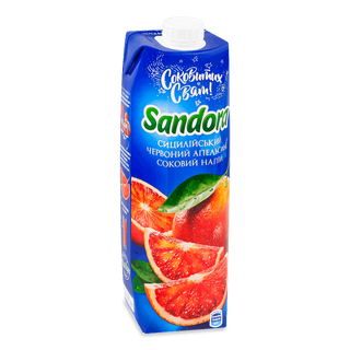 Сицилійський Червоний Апельсиновий Соковий Напій 0,95л Sandora