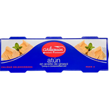Тунець Arlequin шматочками у власному соку 3 шт x 77 г