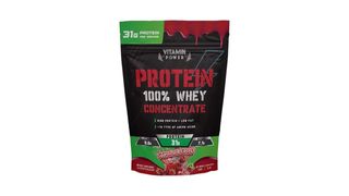 Vitamin Power - Protein 100% whey concentrate(1კგ)(მარწყვი)