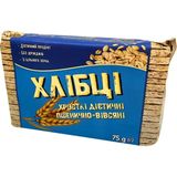 Хлібці Лавка здоров'я пшенично-вівсяні хрусткі дієтичні 75 г