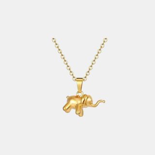 Titanium Gold Plated Necklace