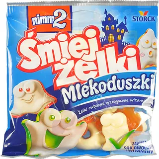 nimm2 Śmiejżelki Mlekoduszki Żelki owoc. z witaminami 90 g