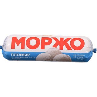 Морозиво Моржо 500 г п/е Пломбір