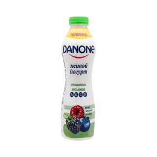 Йогурт питьевой Danone лесные ягоды 1,2% 670 г