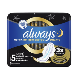 ოლვეისი - ულტრა ნაითი /7წვ/ #6 3012 olways - Ultra night / 7dr/ 3012 # 6