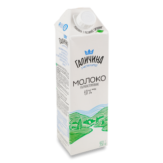 Молоко «Галичина» ультрапастеризоване 1% т/п 950г