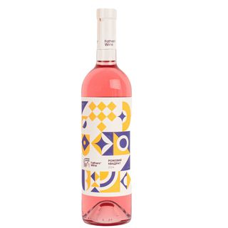 Вино Father's Wine Рожевий квадрат рож. сухе 0.75 л