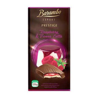 შოკოლადის ფილა/ბარამბო პრესტიჟი რძიანი ჟოლო პანაკოტა/125გრ