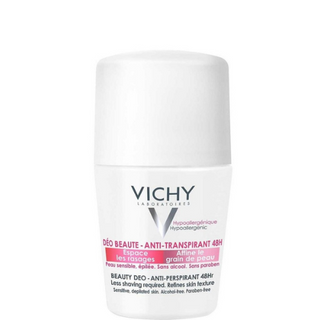 ვიში - დეოდორანტი ანტიპერსპირანტი ბურთ. 48სთ ბიუთი მგრძნობიარე კანის 50მლ 0 Vichy - Deodorant Anti-Perspinant 48-hour Roll-on -Beauty- 50ml 5657