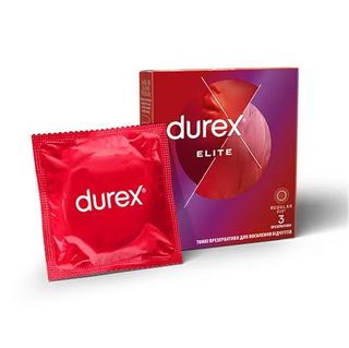 Презервативи латексні DUREX Elite (тонкі).З шт.