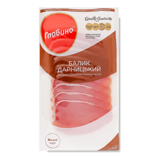 Балик «Глобино» «Дарницький» с/к в/ґ нарізка (80г)