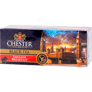 Чай чорний Prince of Chester English Breakfast 25 шт по 2 г