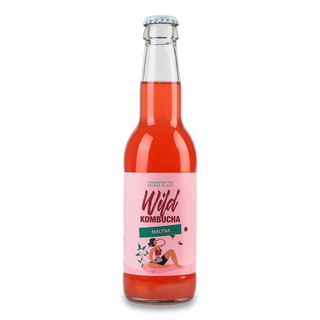 Напій Wild Kombucha Малина скло 330мл