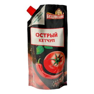 კეტჩუპი ცხარე 260გრ ბუზდიაკსკი