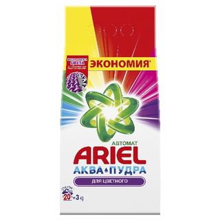 არიელი 3 კგ ფერადი სარეცხი ფხვნილი