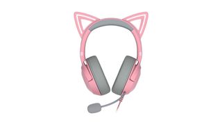 Razer Headset Kraken Kitty V2, RGB, USB, Quartz Ed.; RZ04-04730200-R3M1 (13118)