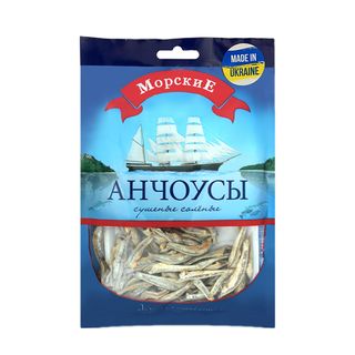 გამომშრალი თევზი/ მორსკიე ანჩოუსი /36 გრ