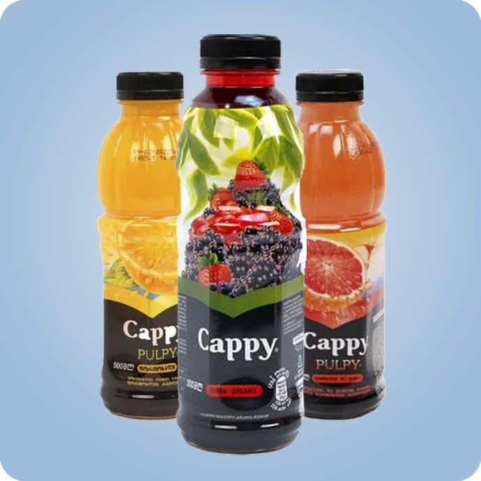 წვენი, კომპოტი, სიროფი