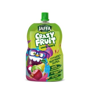 Смузі Jaffa Crazy Fruit Фруктовий десерт.груша/яблуко 100мл