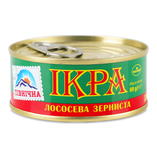 Ікра лососева Північна зерниста з/б 80г