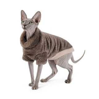 Светр Tim ТМ Pet Fashion для кота, М кавовий