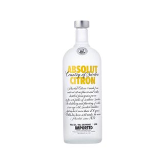 Vodka Absolut Citron 1lt 40%