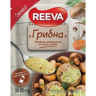 Приправа Reeva універсальна Грибна 80 г
