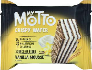 Вафлі My Motto 34 г Ваніль (Болгарія)
