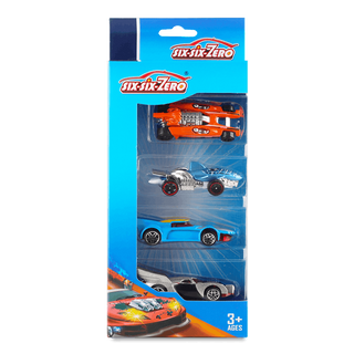 Набір ігровий Six-Six-Zero Машина гоночна 4 шт. 8630 шт