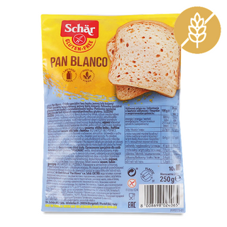 Хліб Schar Pan Blanco білий без глютену нарізний 250г