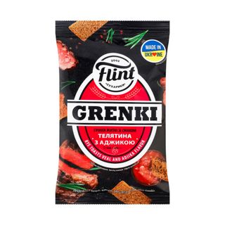 Грінки Flint Grenki Телятина з аджикою житні 55г