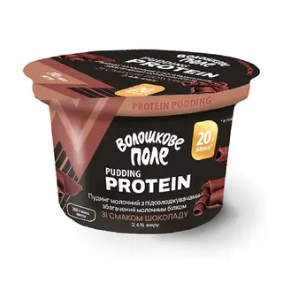 Пудинг молочний Волошкове поле Protein Шоколад 2.4% 200 г