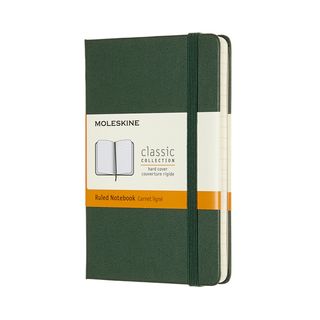 Записник Moleskine Classic Кишеньковий / Лінійка Миртовий Зелений