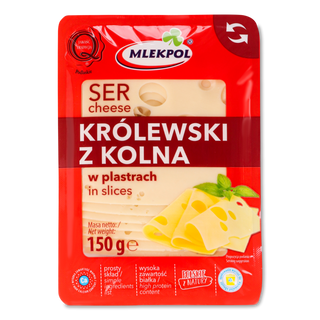 Сир Mlekpol Королівський 45% 150г
