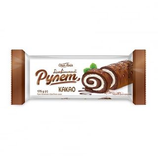 Рулет бісквітний 175г Своя Лінія какао