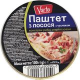 Паштет Varto із лосося з часником 100 г